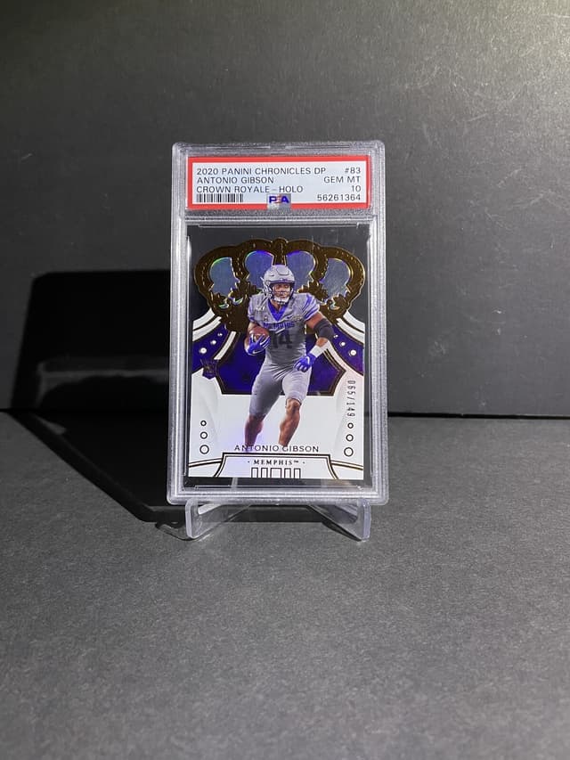 Antonio Gibson Panini Chronicles Draft Picks Crown Royale #83 Holo