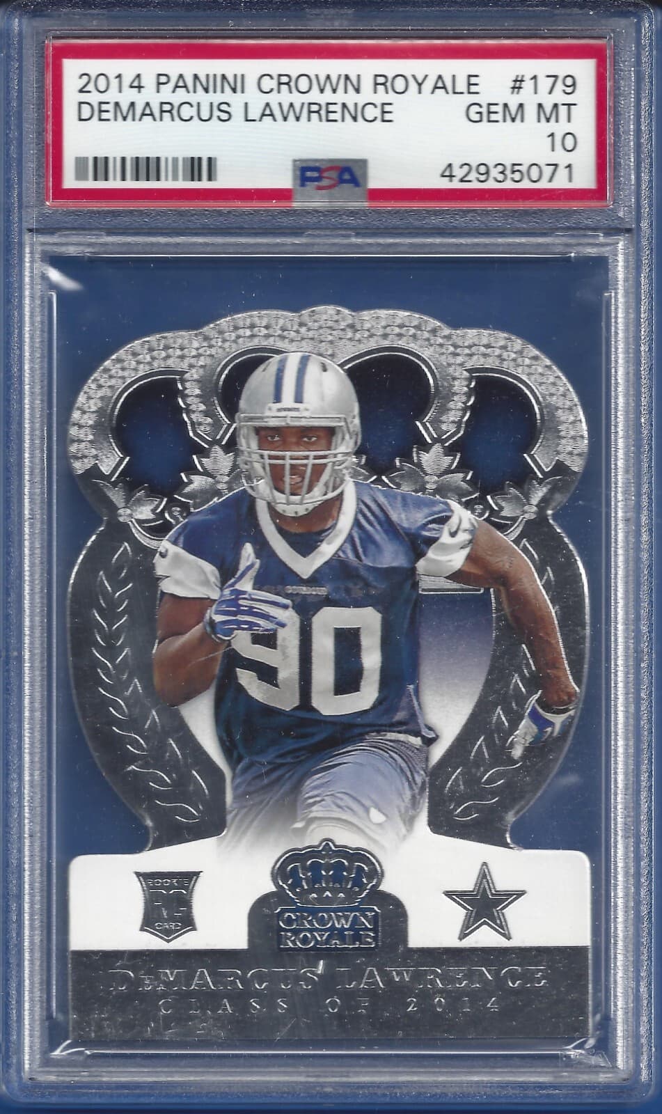 DeMarcus Lawrence Panini Crown Royale #179 Base