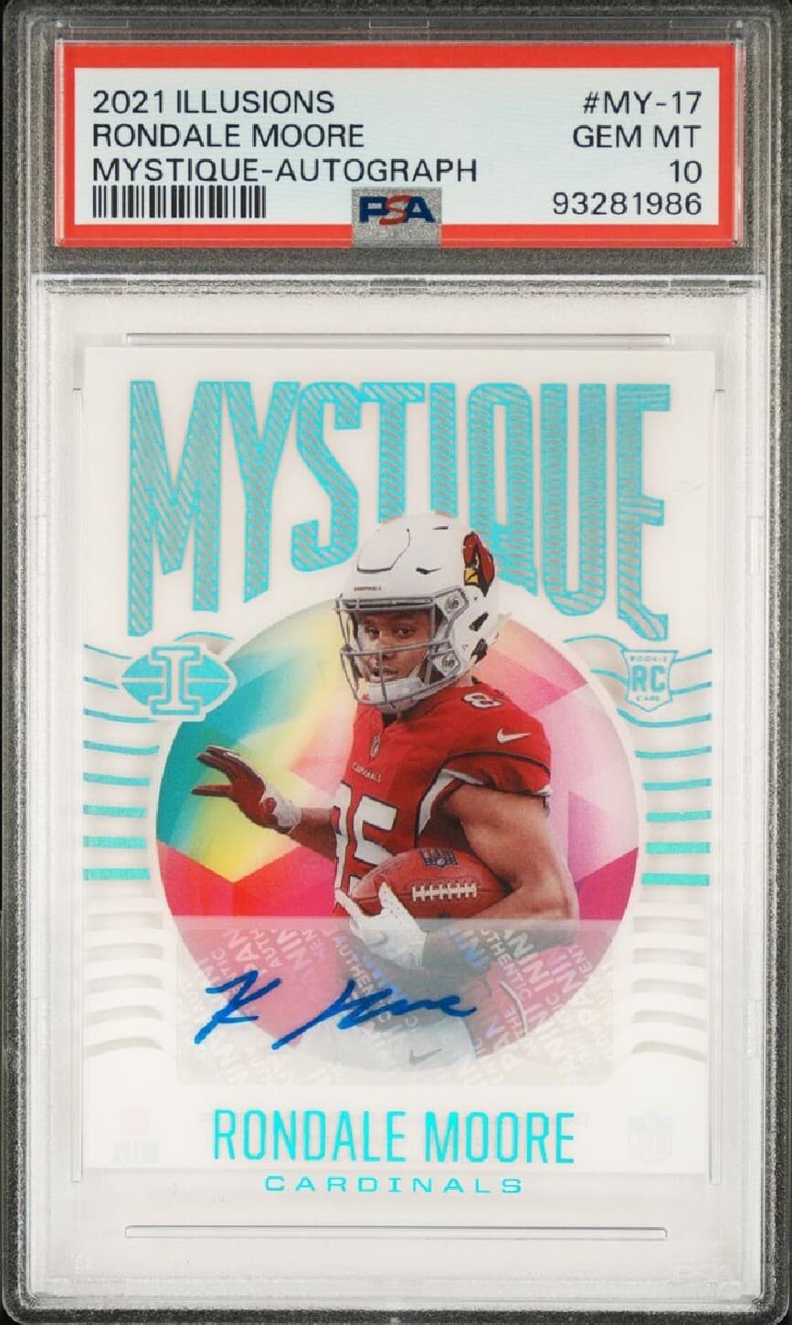 Rondale Moore Panini Illusions Mystique #MY17 Autograph
