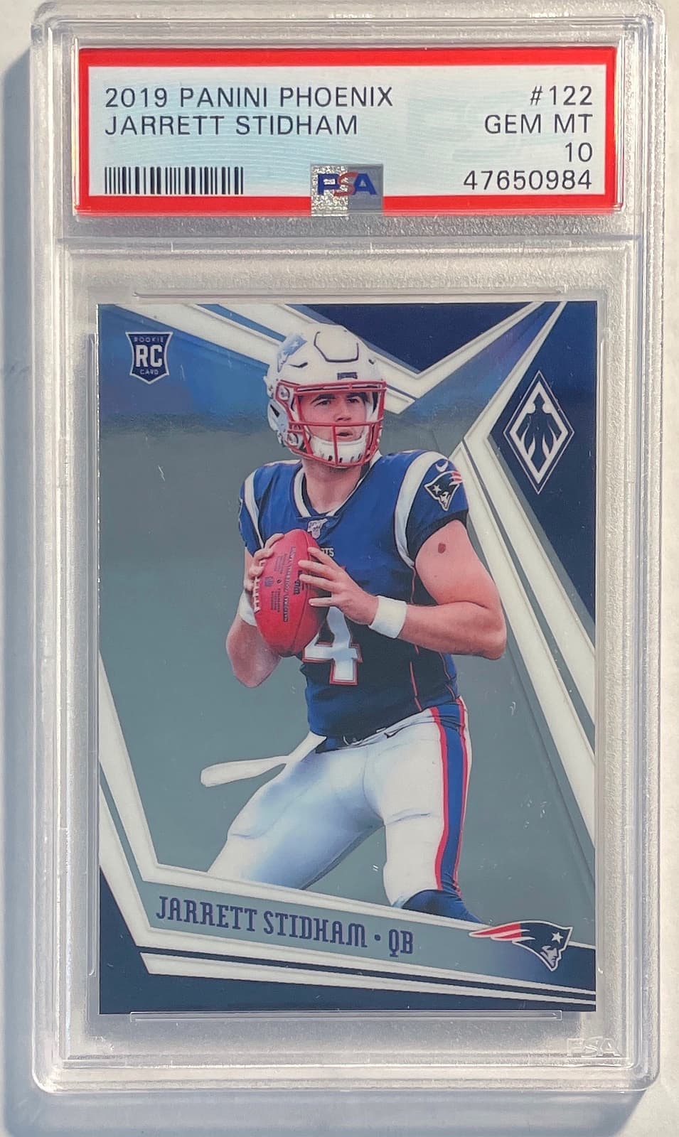 Jarrett Stidham Panini Phoenix #122 Base