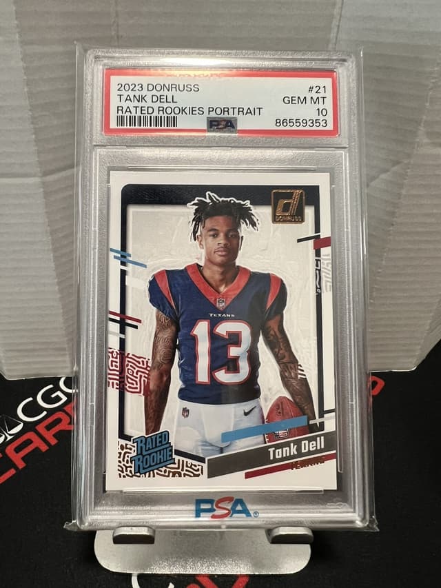 Tank Dell Panini Donruss Rated Rookies Portrait #21 Base
