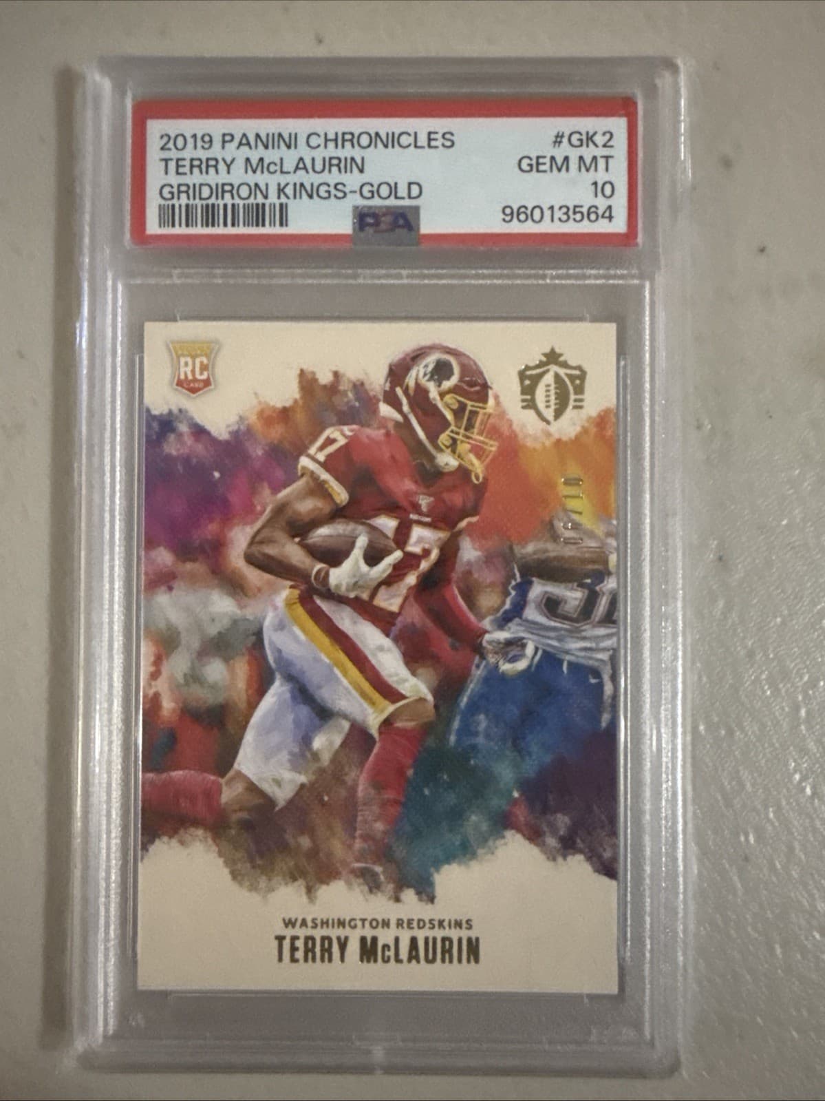 Terry McLaurin Panini Chronicles Gridiron Kings #GK2 Purple