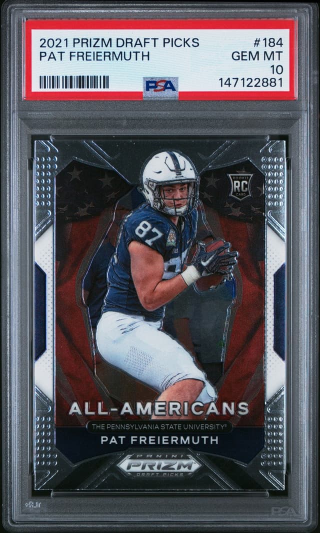 Pat Freiermuth Panini Prizm Draft Picks #184 Base