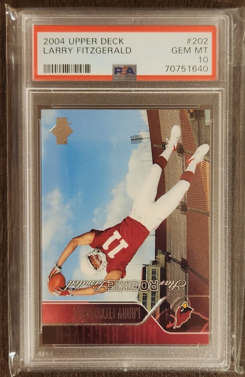 Larry Fitzgerald Upper Deck #202 Base