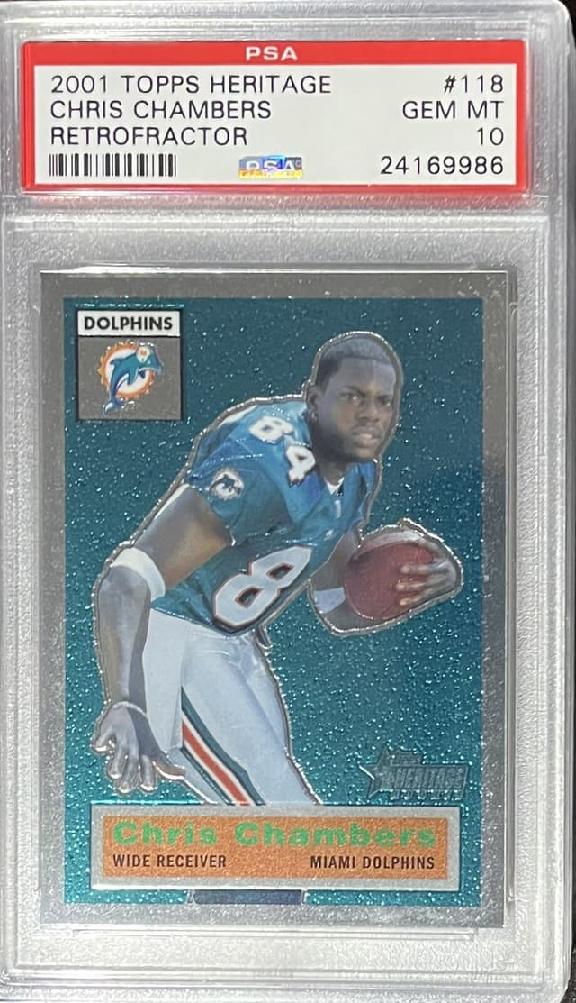Chris Chambers Topps Heritage #118 Retrofractor