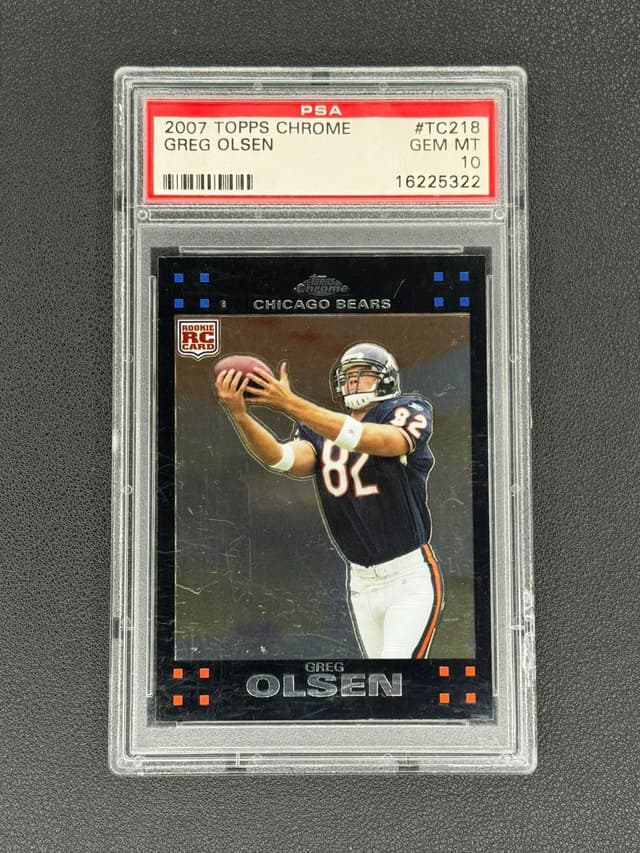 Greg Olsen Topps Chrome #TC218 Base