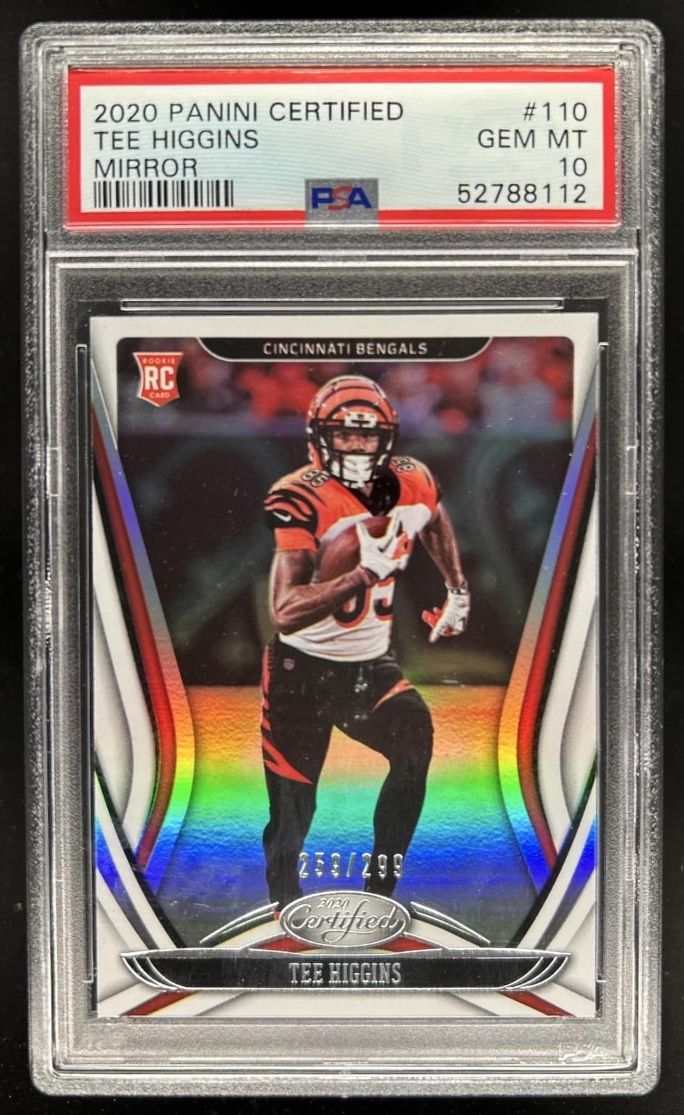 Tee Higgins Panini Certified #110 Mirror