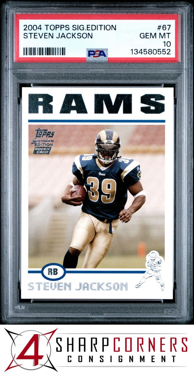 Steven Jackson Topps Signature Edition #67 Base
