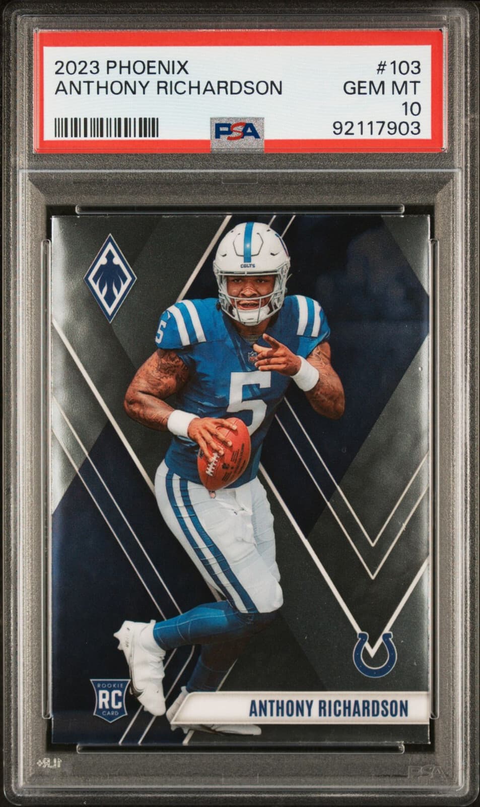 Anthony Richardson Panini Phoenix #103 Base