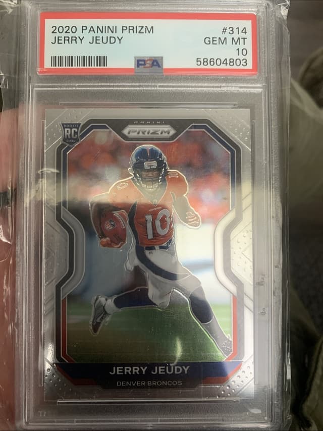 Jerry Jeudy Panini Prizm #314 Base