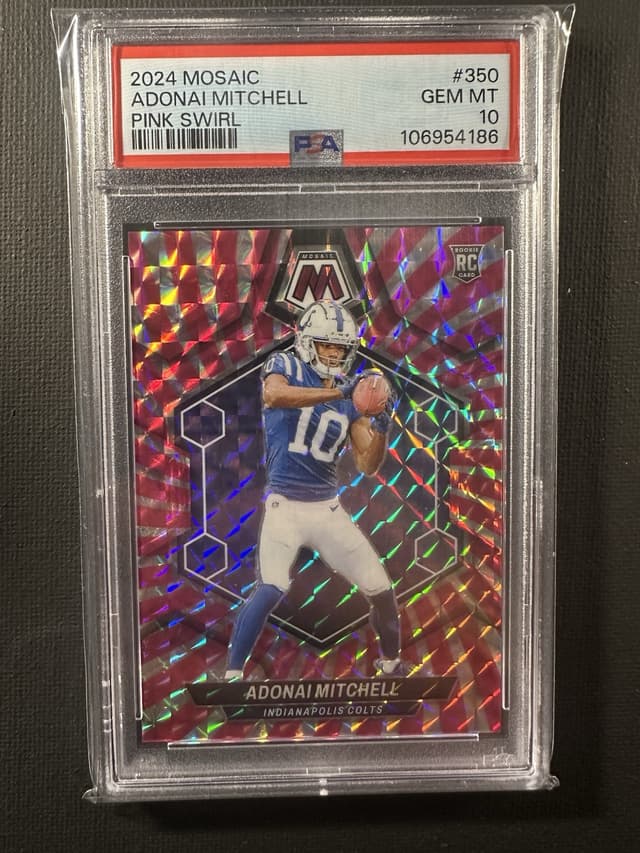 Adonai Mitchell Panini Mosaic #350 Pink Swirl