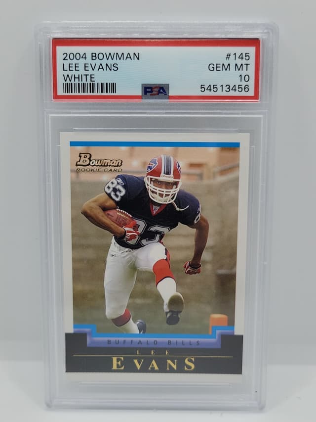 Lee Evans Bowman #145 White