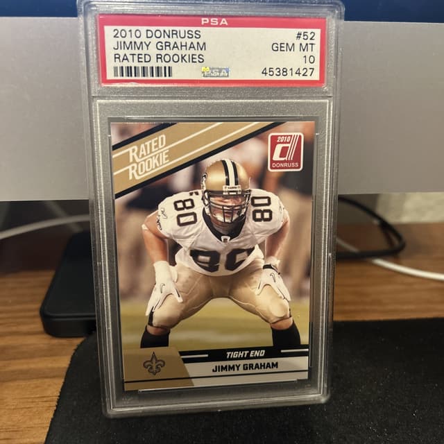 Jimmy Graham Donruss Rated Rookies #52 Base