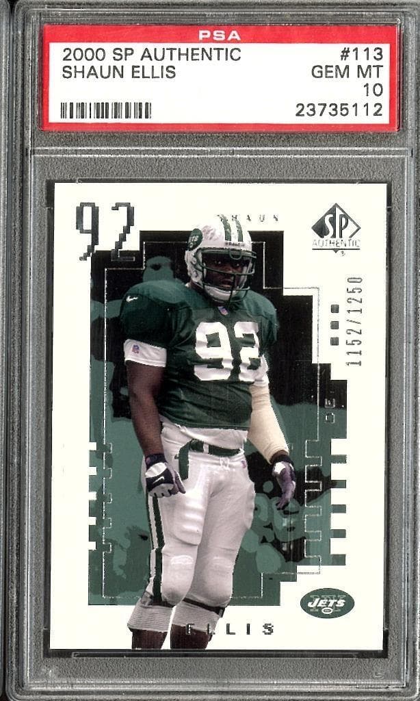 Shaun Ellis SP Authentic #113 Base