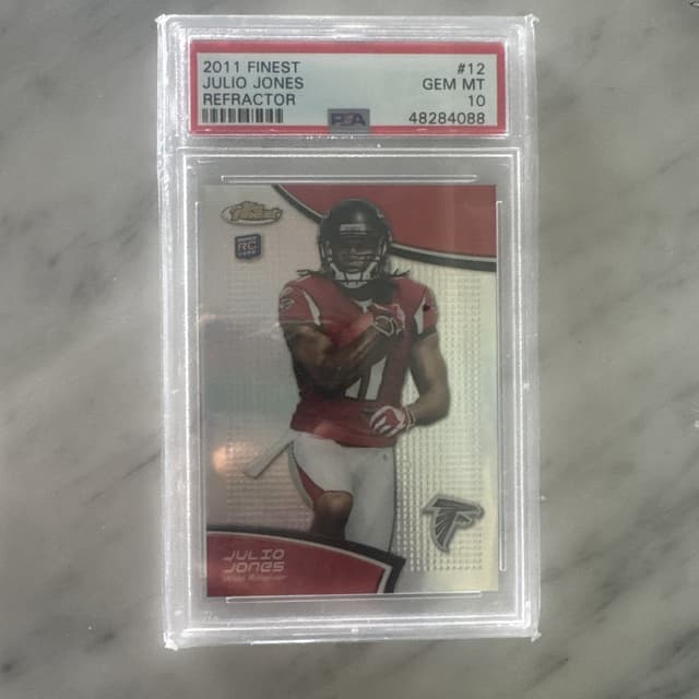Julio Jones Finest #12 Refractor