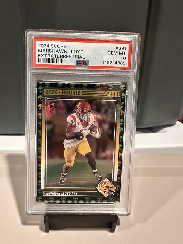 MarShawn Lloyd Panini Score #391 Green