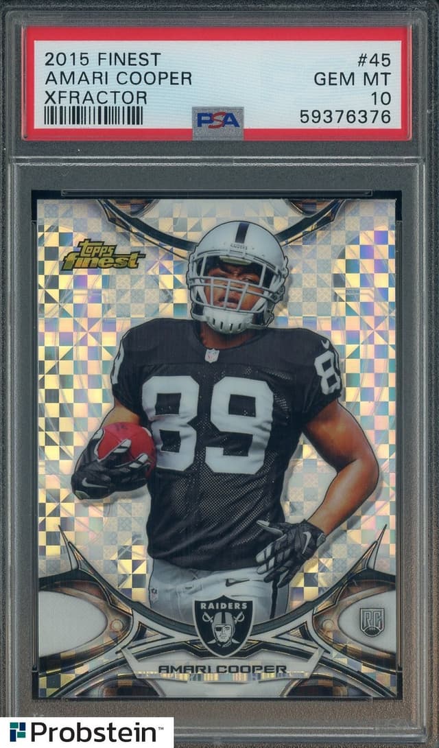 Amari Cooper Finest #45 Xfractor