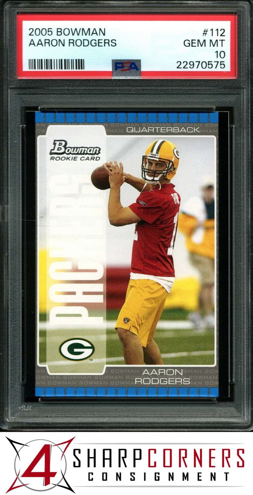 Aaron Rodgers Bowman #112 Base