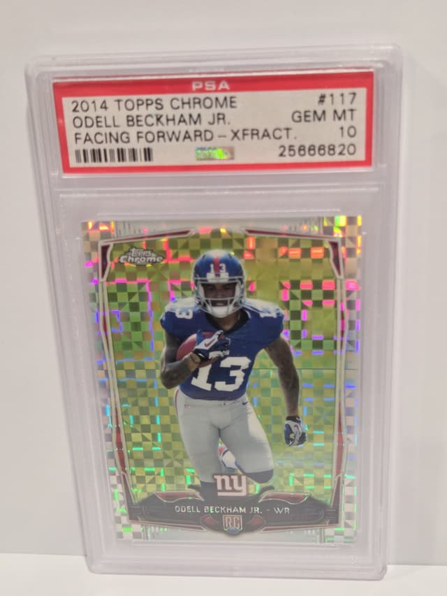 Odell Beckham Jr. Topps Chrome #117 Facing Forward-Xfractor