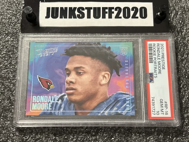 Rondale Moore Panini Prestige Rookie Portraits #RP16 Base