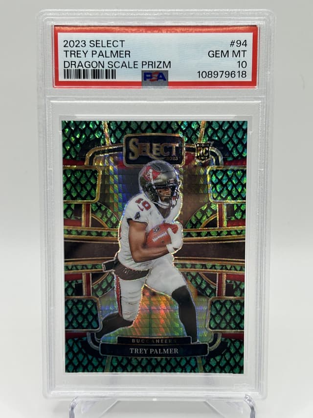Trey Palmer Panini Select #94 Dragon Scale Prizm