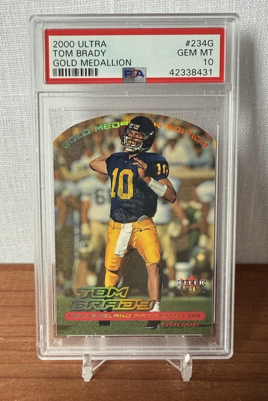 Tom Brady Ultra #234G Gold Medallion