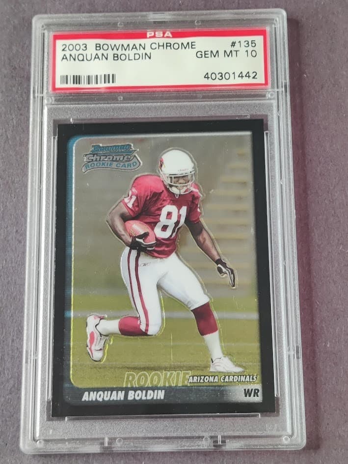 Anquan Boldin Bowman Chrome #135 Base