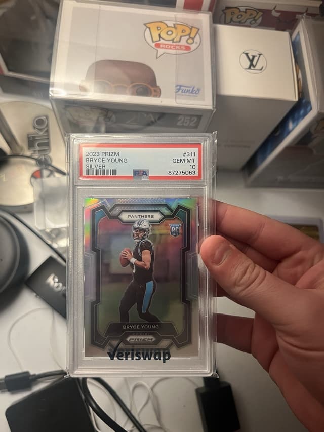 Bryce Young Panini Prizm #311 Silver Prizm