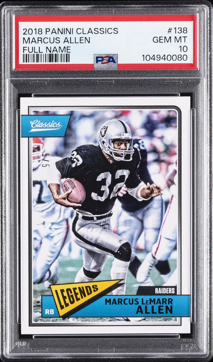 Marcus Allen card image