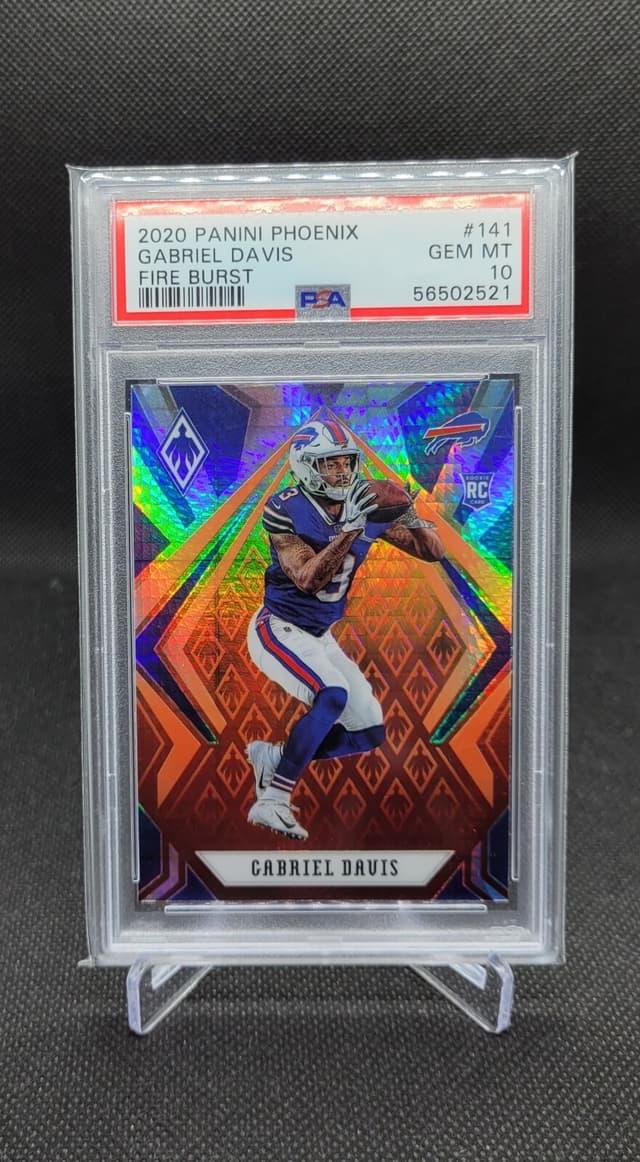 Gabriel Davis Panini Phoenix #141 Fire Burst