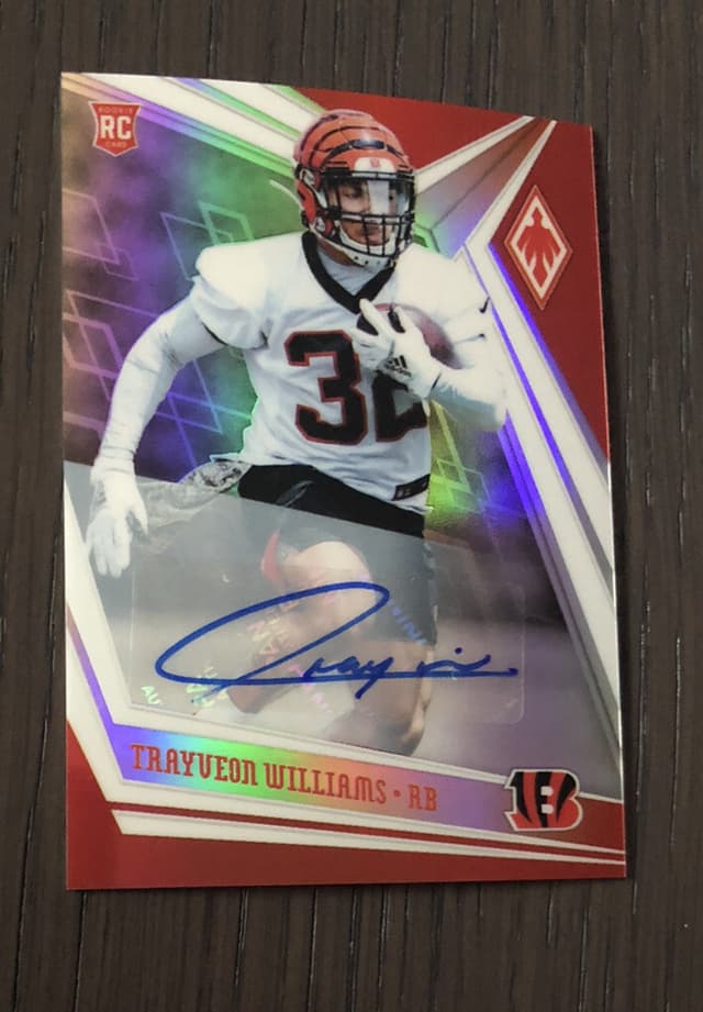 Trayveon Williams Panini Phoenix #169 Silver