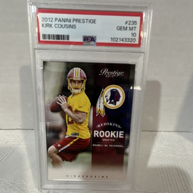 Kirk Cousins Panini Prestige #235 Base