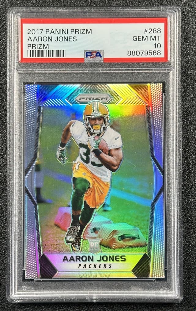 Aaron Jones Panini Prizm #288 Base