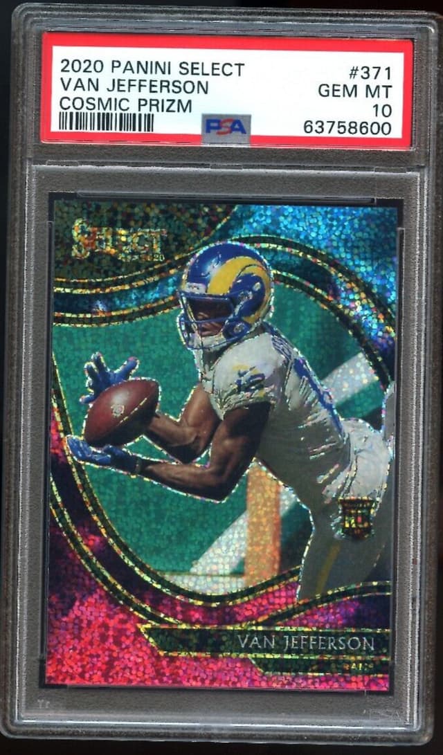 Van Jefferson Panini Select #371 Cosmic Prizm