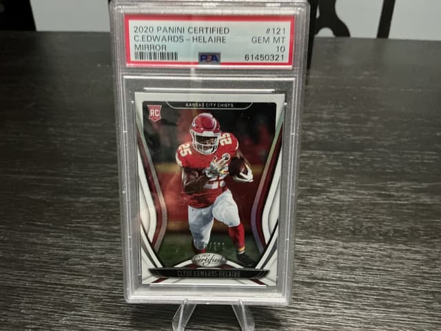 Clyde Edwards-Helaire Panini Certified #121 Base