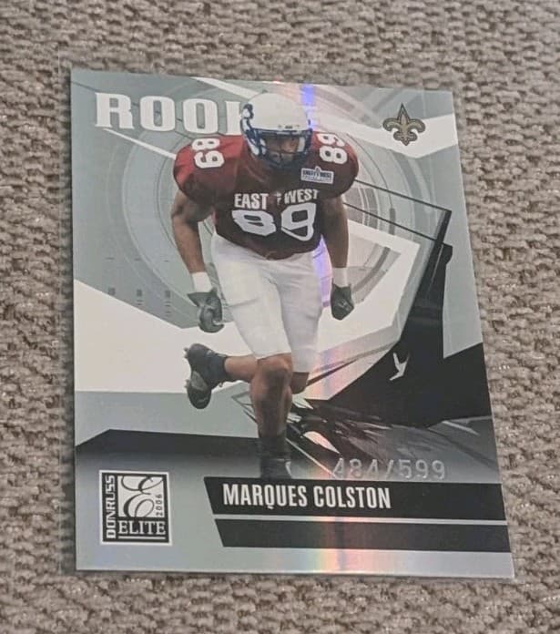 Marques Colston Donruss Elite #189 Base