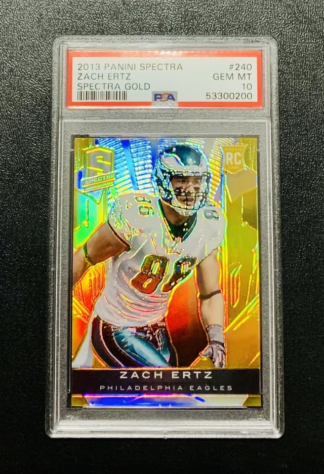 Zach Ertz Panini Spectra #240 Spectra Gold