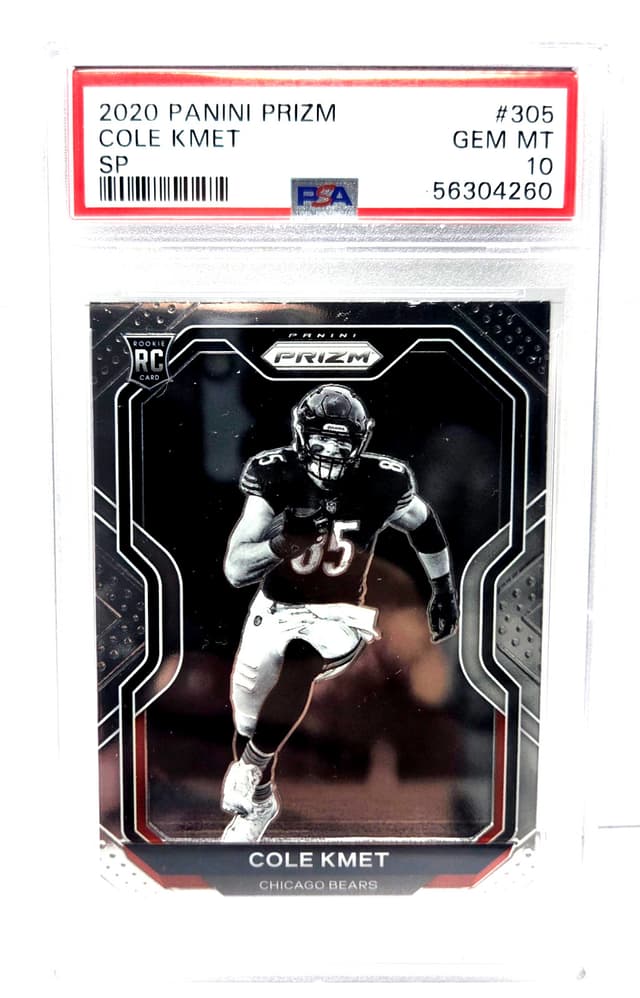 Cole Kmet Panini Prizm #305 Variation