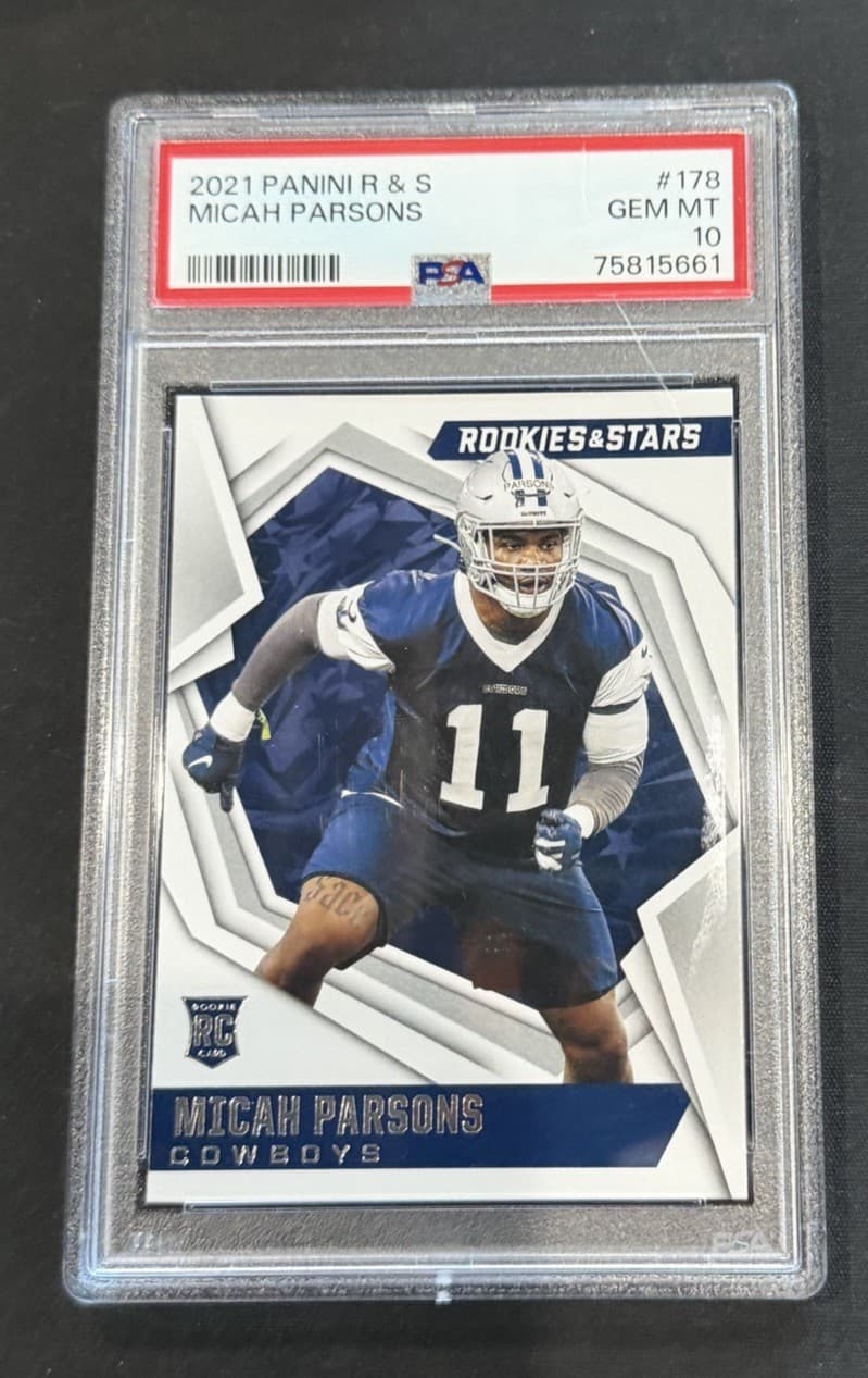 Micah Parsons Panini Rookies & Stars #178 Base