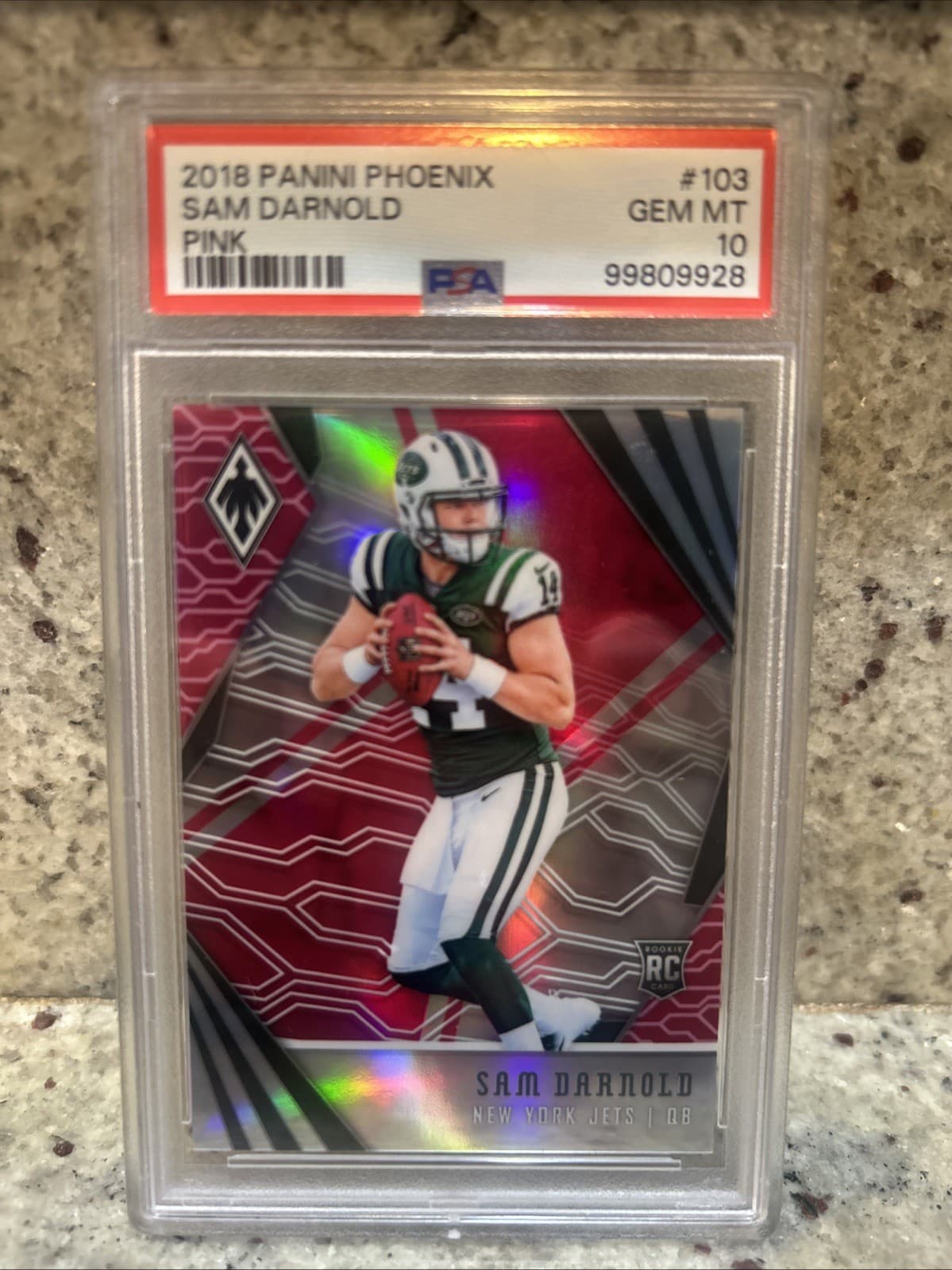 Sam Darnold Panini Phoenix #103 Red