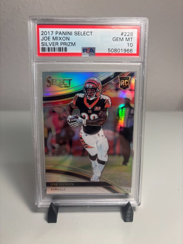 Joe Mixon Panini Select #228 Silver Prizm