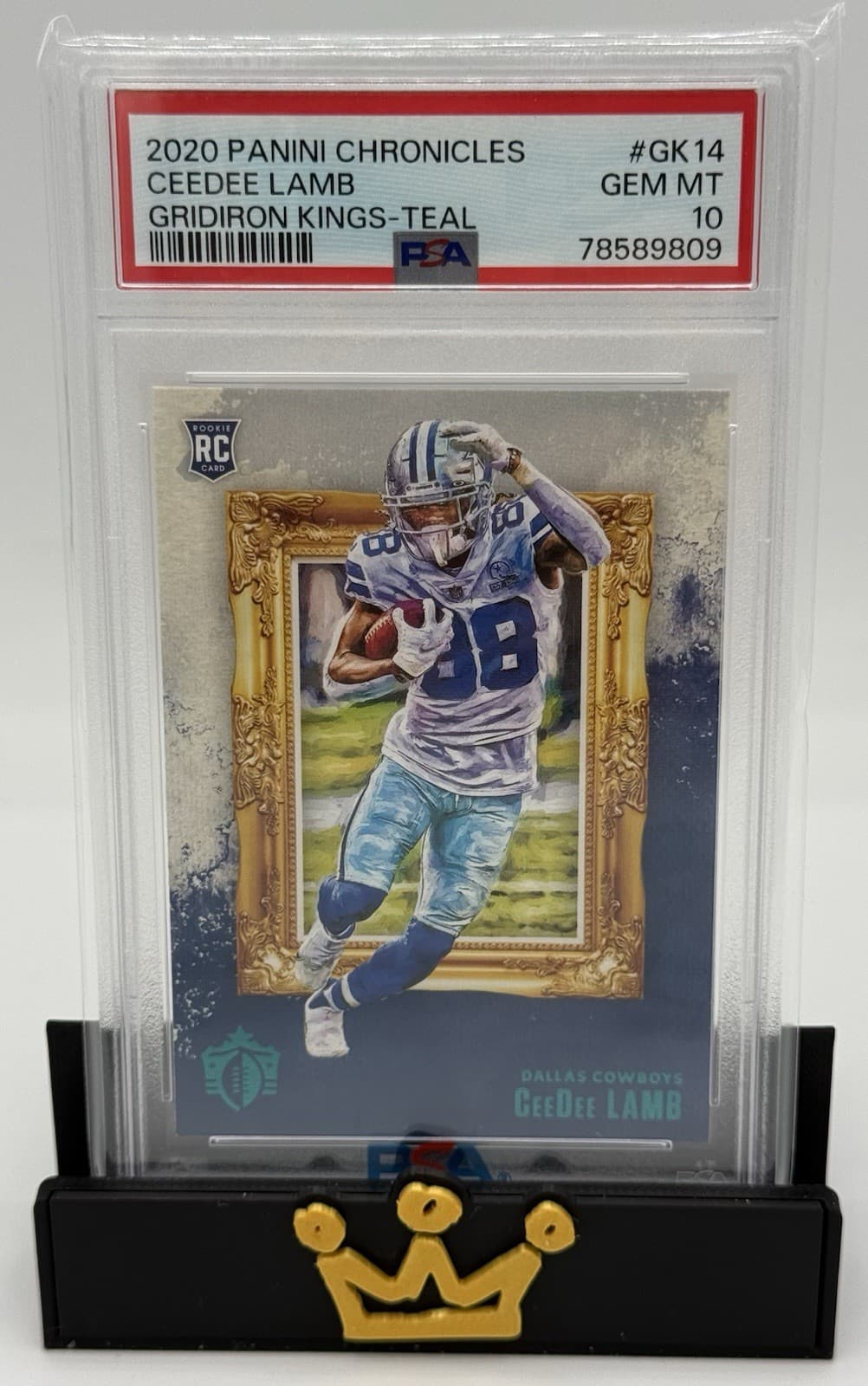 CeeDee Lamb Panini Chronicles Gridiron Kings #GK14 Teal