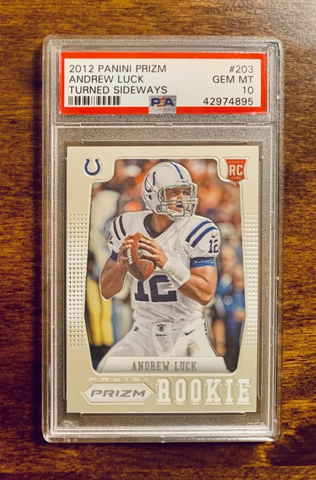 Andrew Luck Panini Prizm #203 Base