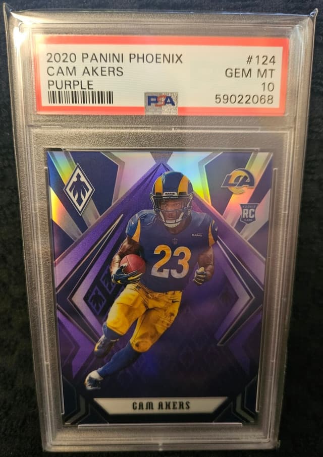 Cam Akers Panini Phoenix #124 Purple
