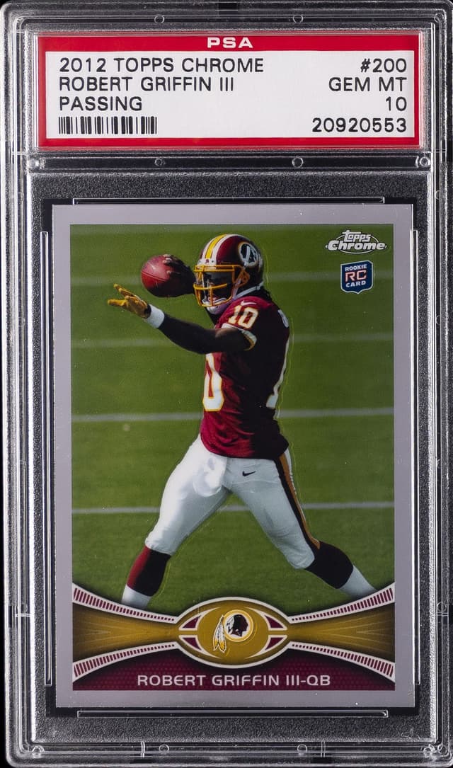 Robert Griffin III Topps Chrome #200 Passing