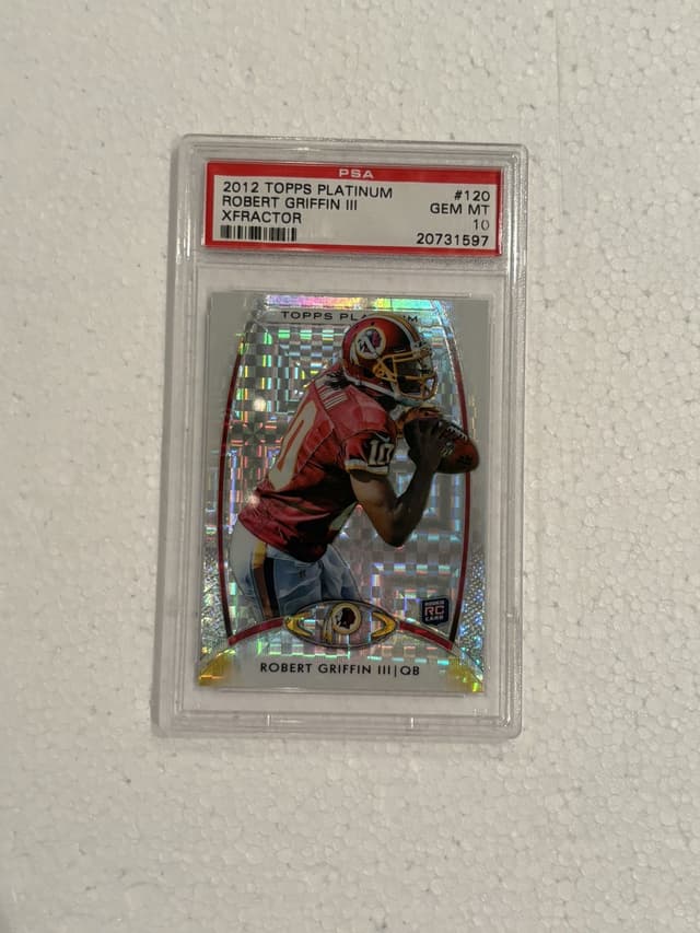 Robert Griffin III Topps Platinum #120 Xfractor
