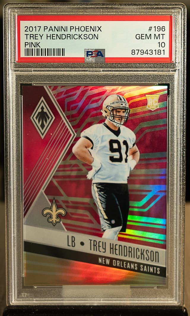 Trey Hendrickson Panini Phoenix #196 Pink