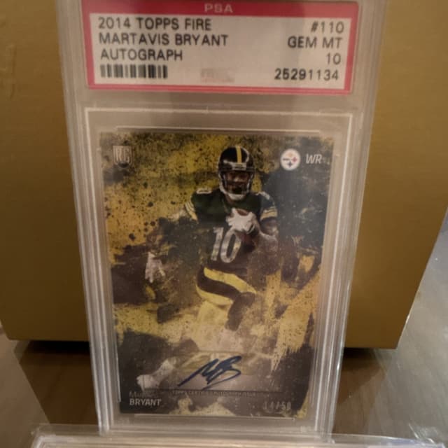 Martavis Bryant Topps Fire #110 Autograph