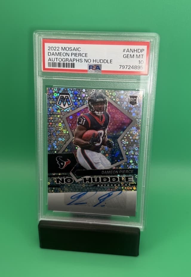 Dameon Pierce Panini Mosaic Autographs No Huddle #ANHDP Base