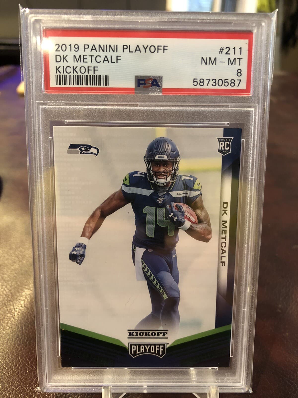 D.K. Metcalf Panini Playoff #211 Kickoff